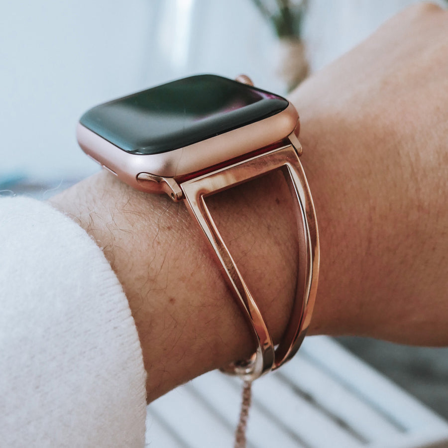 Pulseira Ember de Aço Inox Para Apple Watch