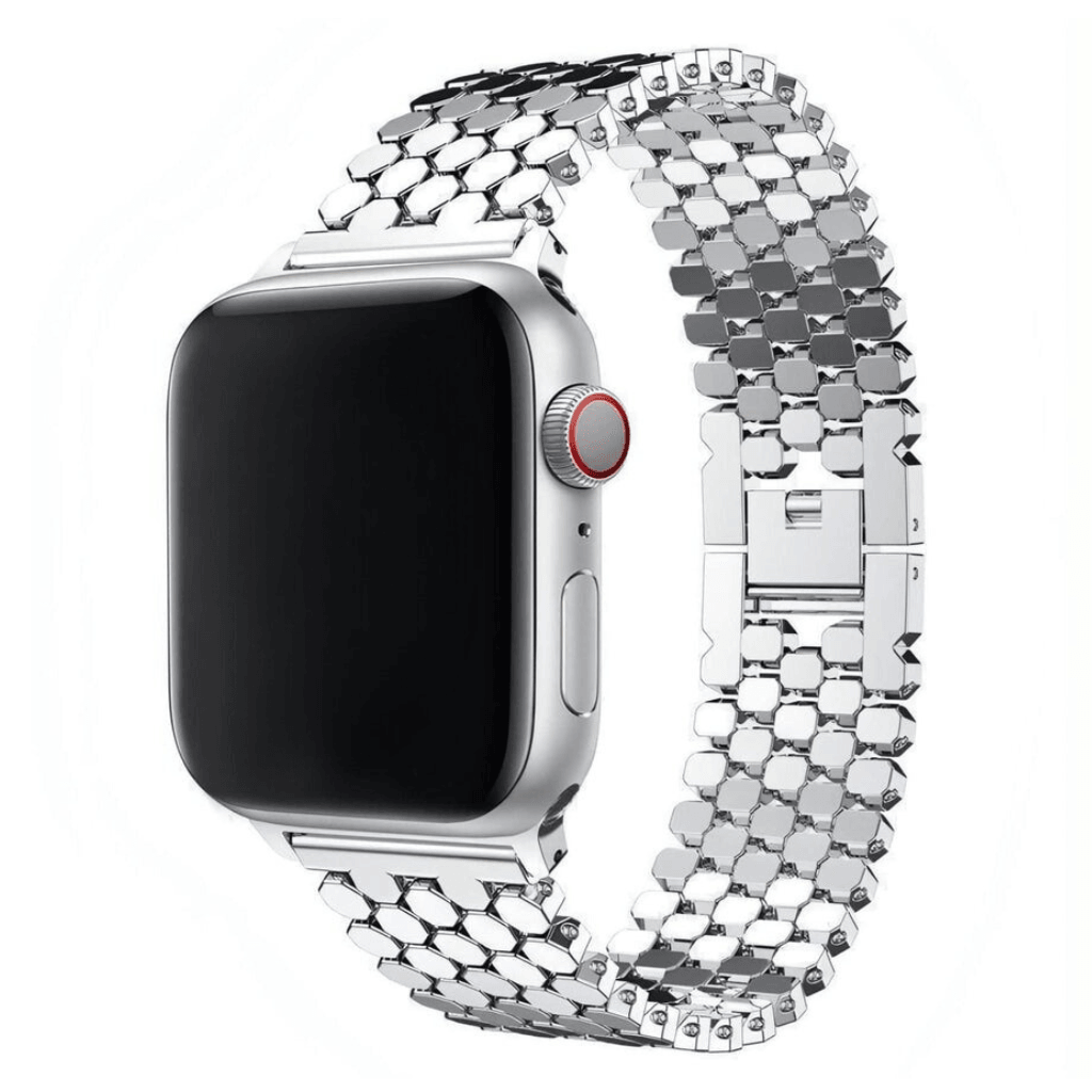 Pulseira Spectrum de Aço Inox Para Apple Watch - Loux