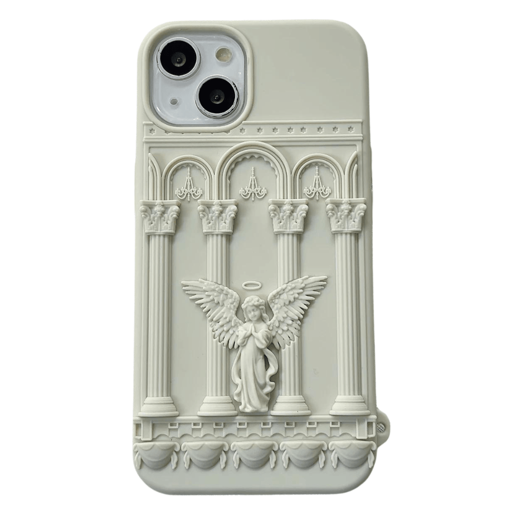 Capa Anjo Santo Para iPhone - Loux