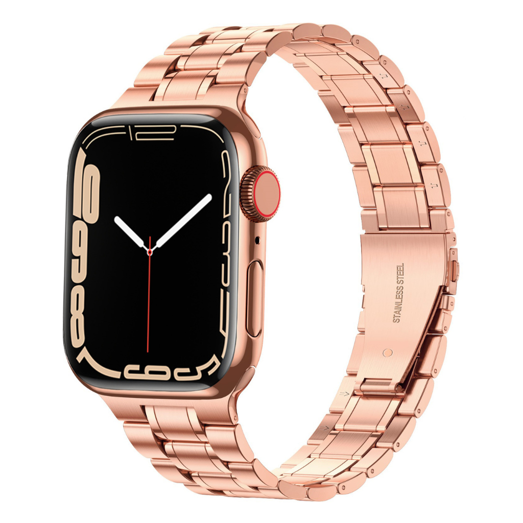 Pulseira Regal Opulence de Aço Inox Para Apple Watch