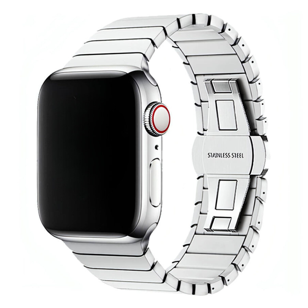 Pulseira Lavish Luxe de Aço Inox Para Apple Watch