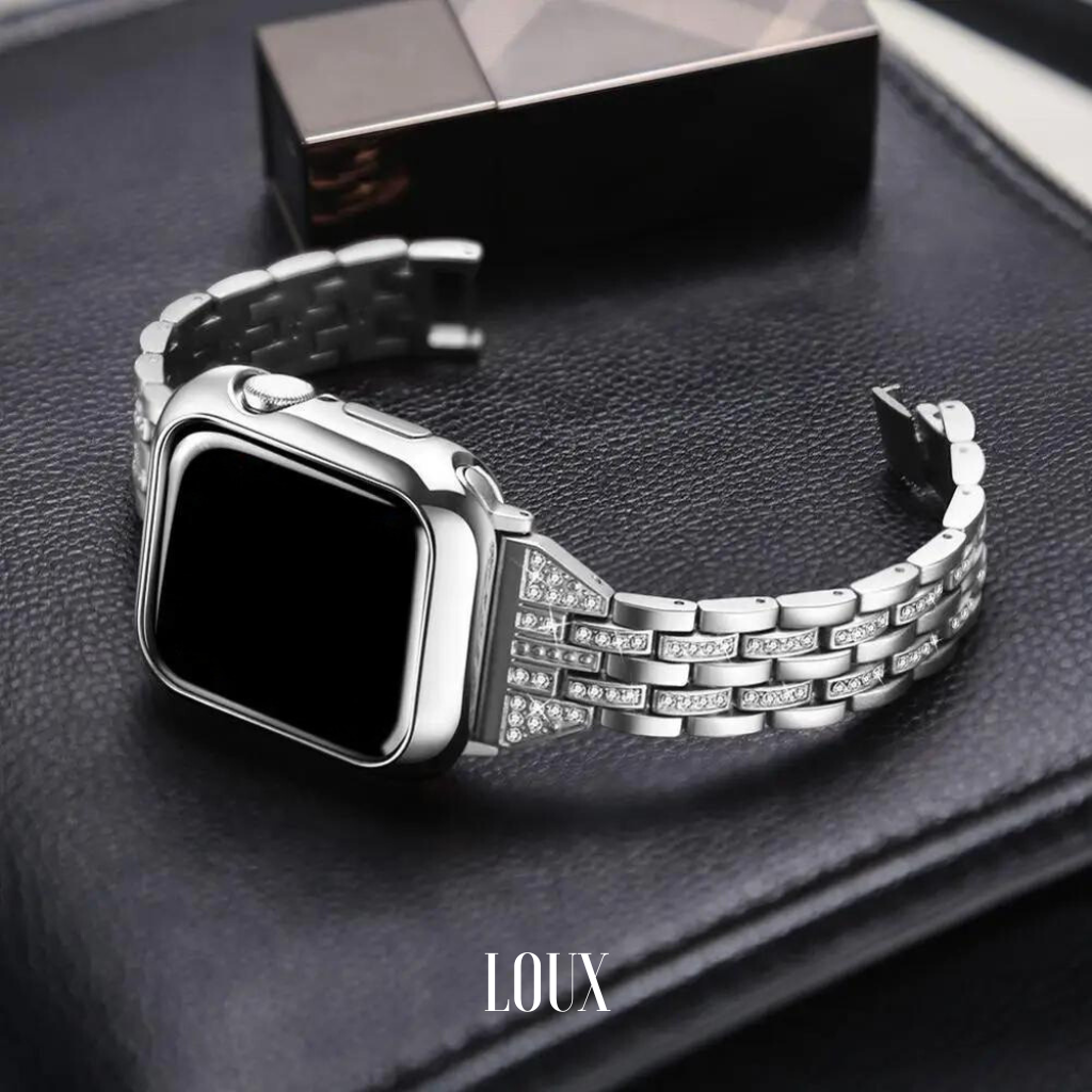 Pulseira Regal Charm de Aço Inox Para Apple Watch