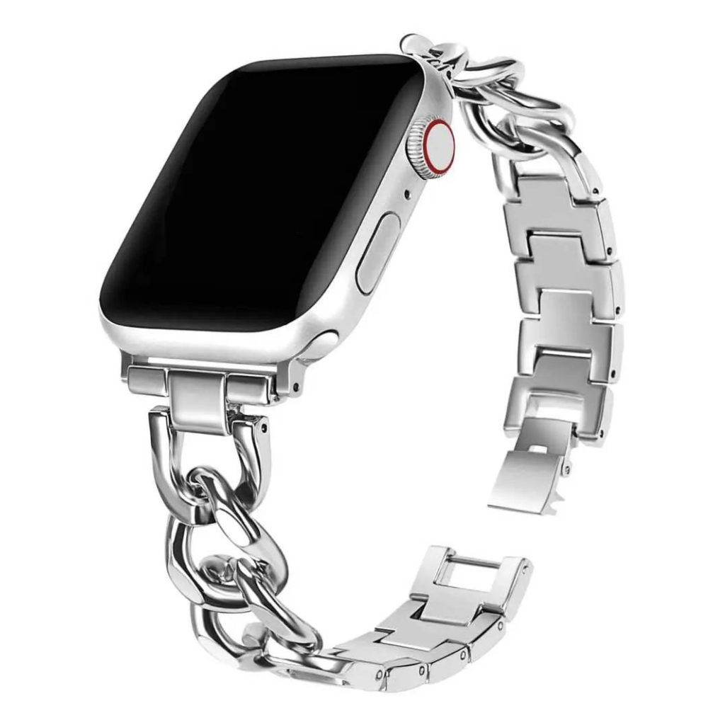 Pulseira Sleek de Aço Inox Para Apple Watch