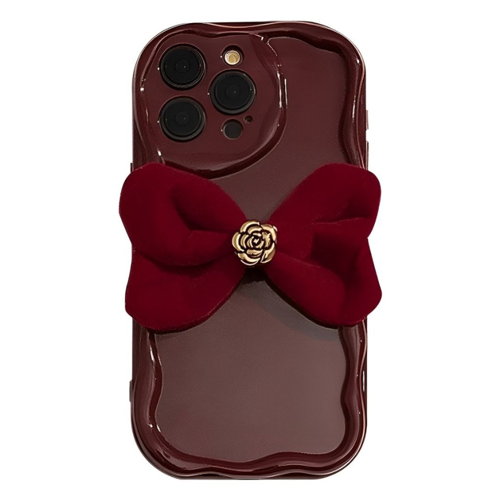 Capa Bowknot Para iPhone