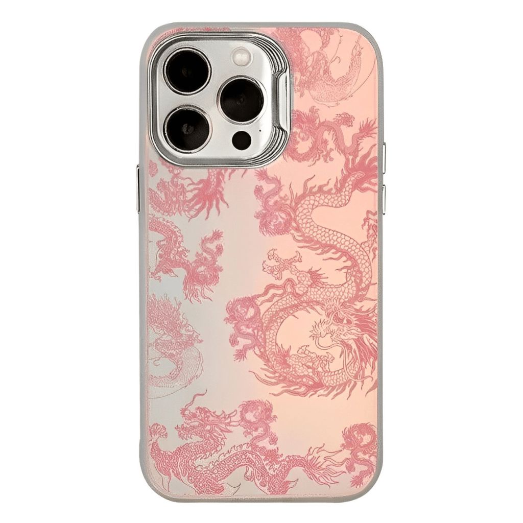 Capa Dragon Pink Para iPhone