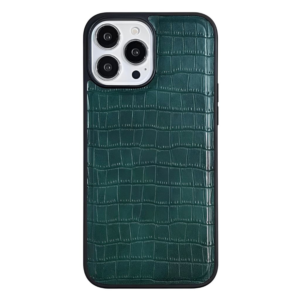 Capa EleganceGrip de Couro Para iPhone