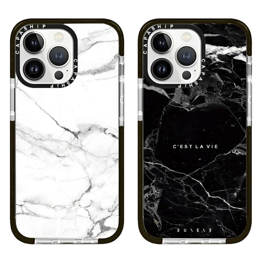 Capa Elegant Marble Para iPhone