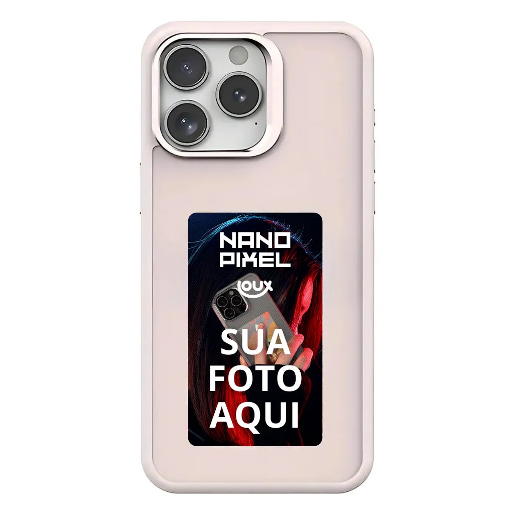 Capa NanoPixel Loux Com Tecnologia NFC Para iPhone