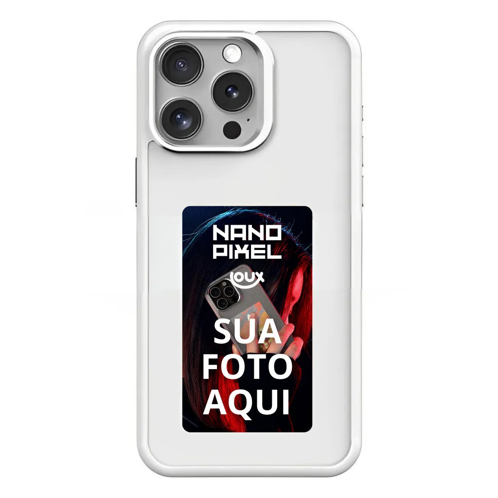 Capa NanoPixel Loux Com Tecnologia NFC Para iPhone