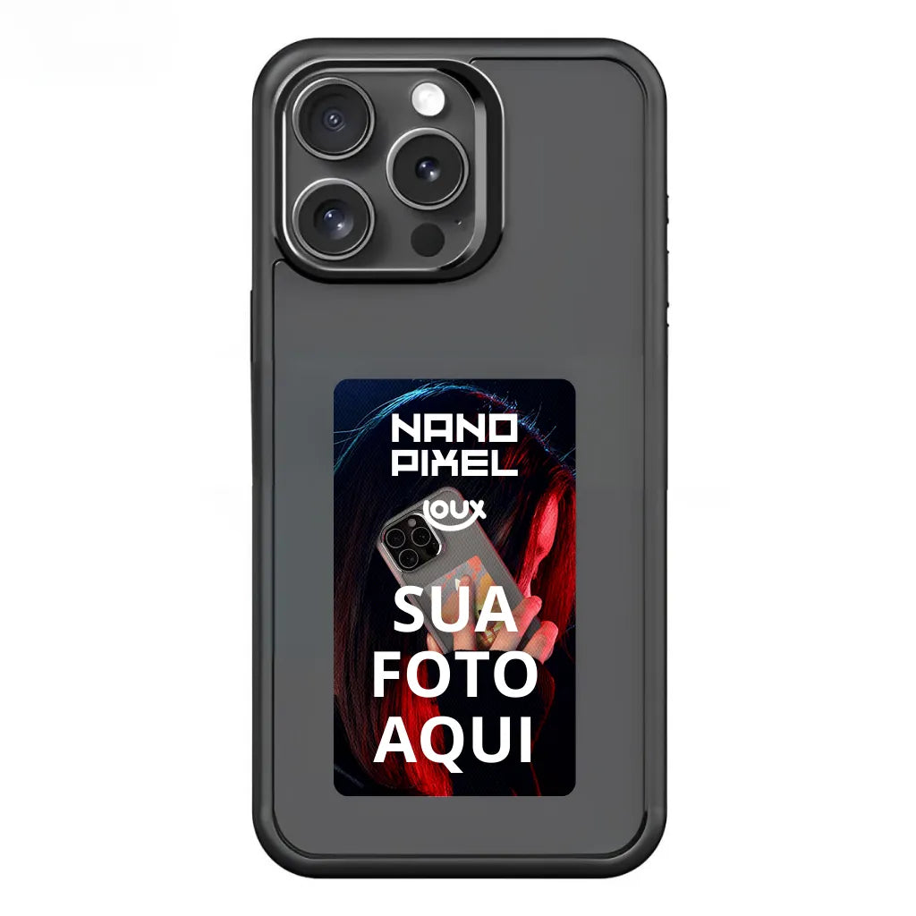 Capa NanoPixel Loux Com Tecnologia NFC Para iPhone