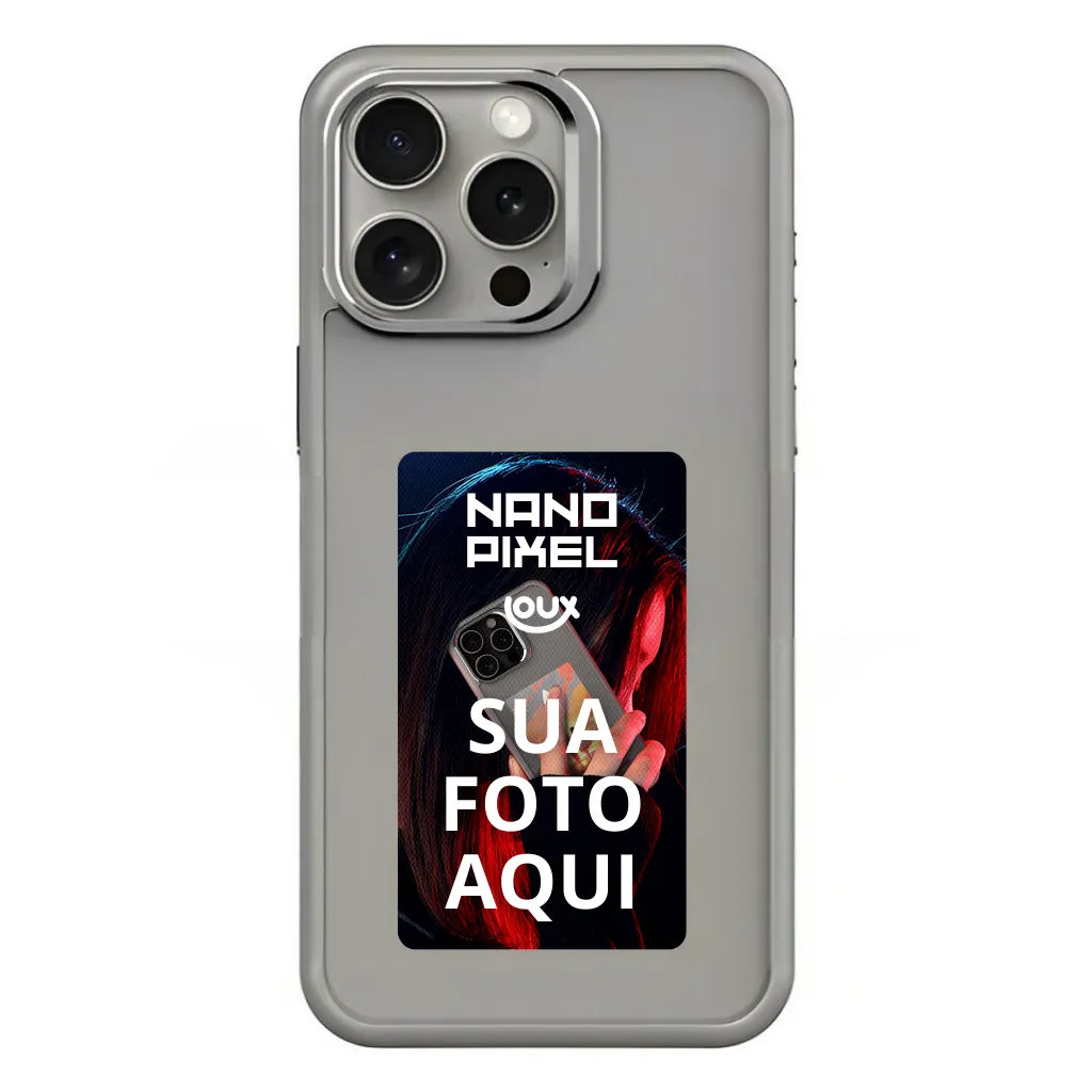 Capa NanoPixel Loux Com Tecnologia NFC Para iPhone