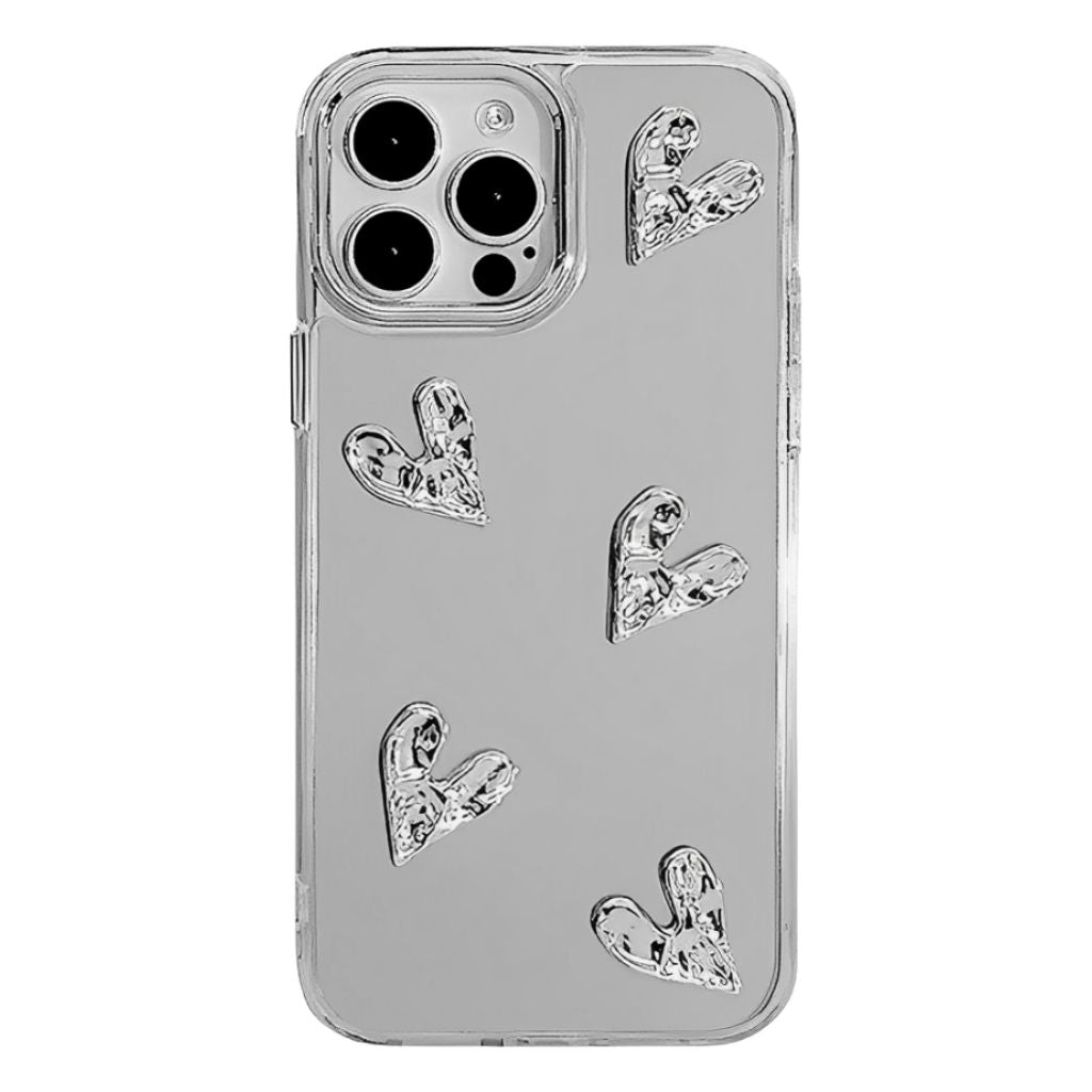 Capa SIlver Love Para iPhone