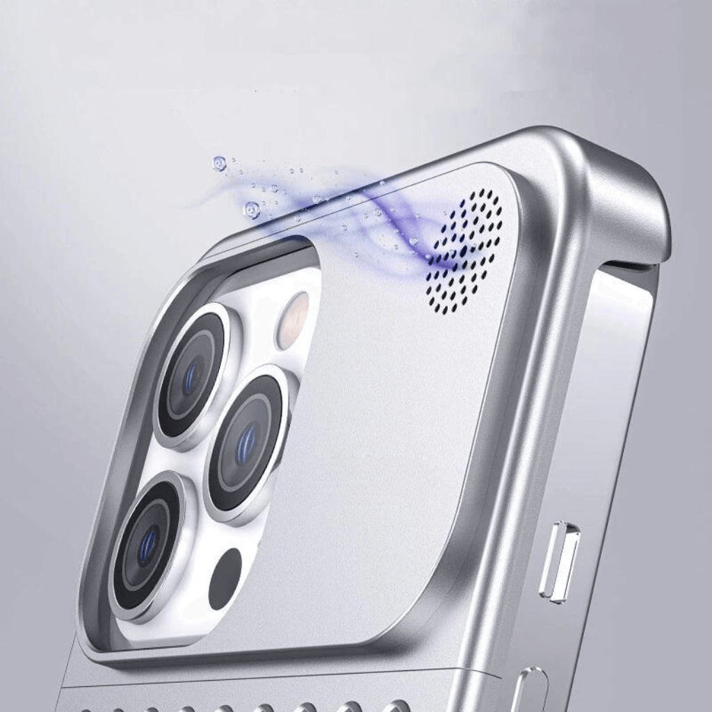 Capa Cooling de Alumínio Para iPhone - Loux