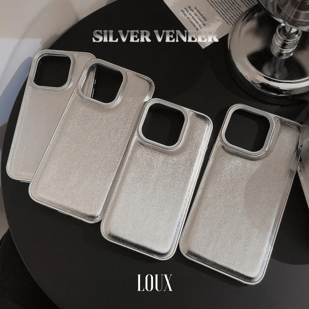 Capa SIlver Veneer Para iPhone - Loux