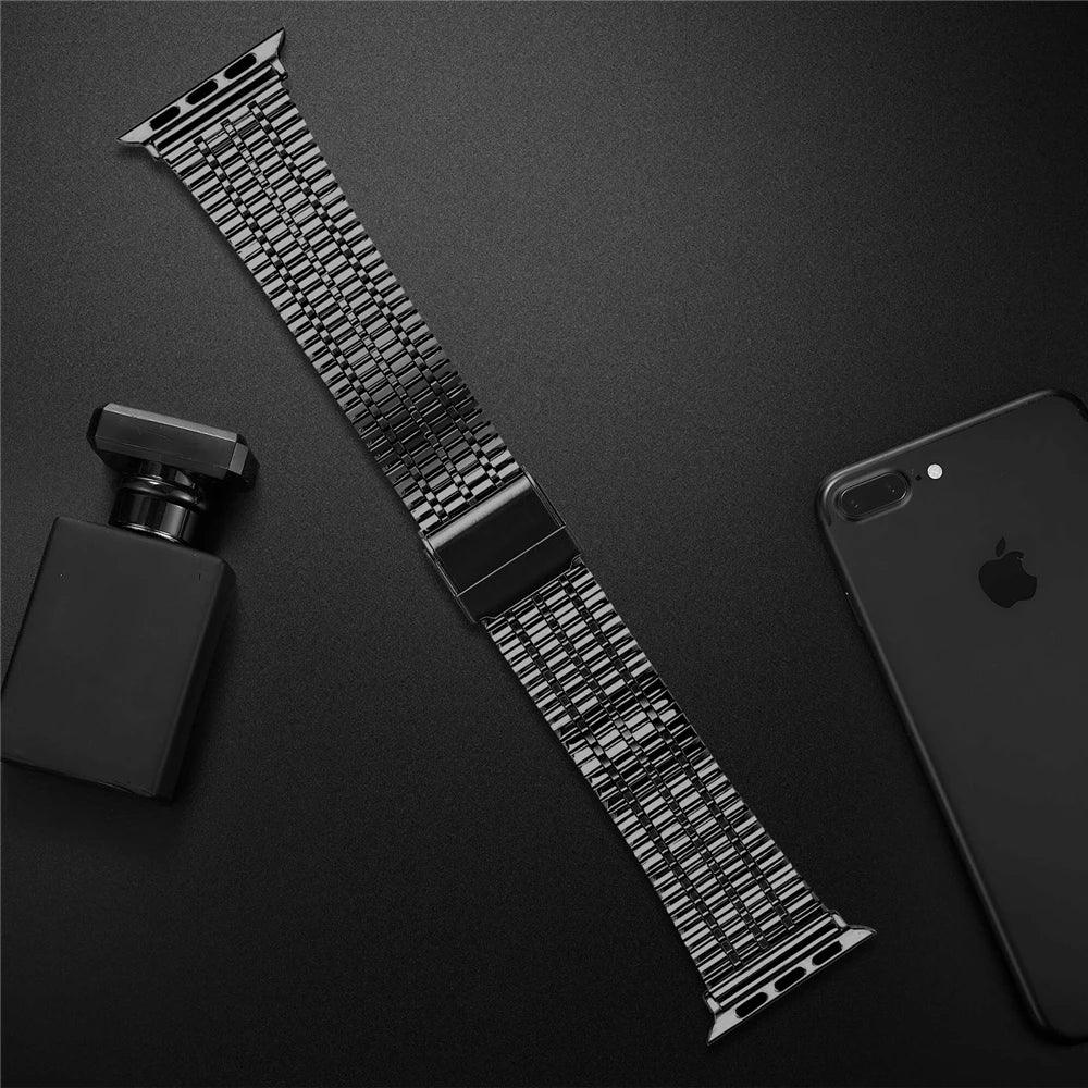 Pulseira Harmony de Aço Inox Para Apple Watch - Loux