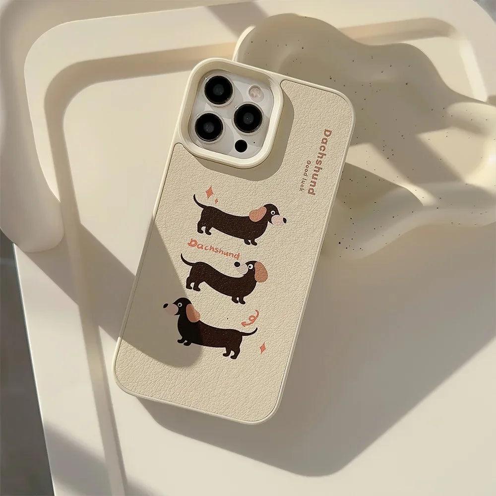 Capa Dachshund Para iPhone - Loux