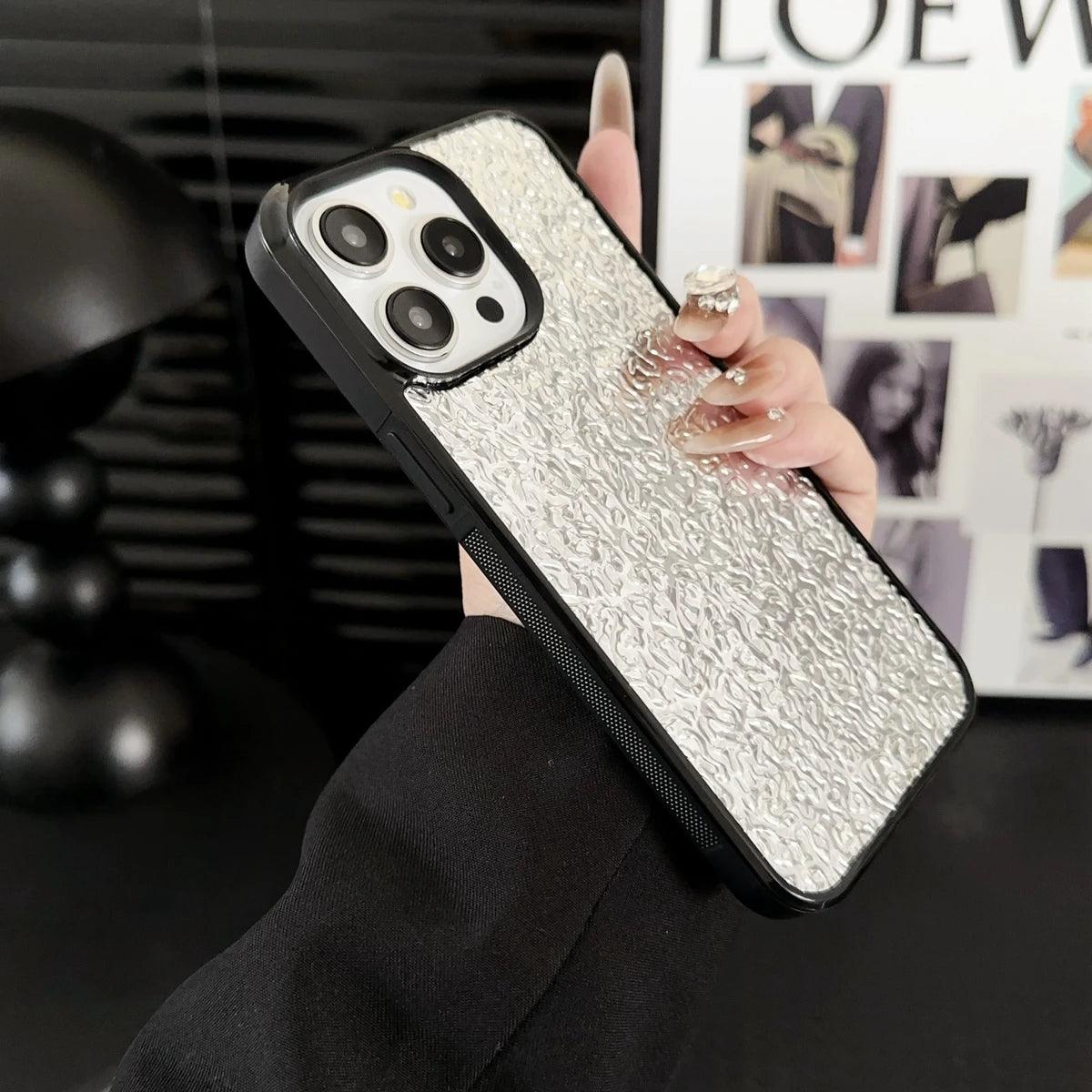 Capa SilveryGlossy Para iPhone - Loux