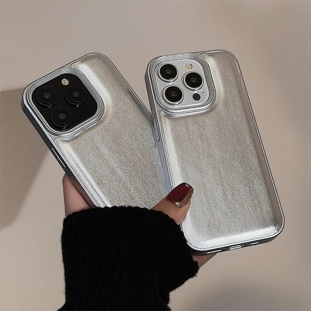 Capa SIlver Veneer Para iPhone - Loux