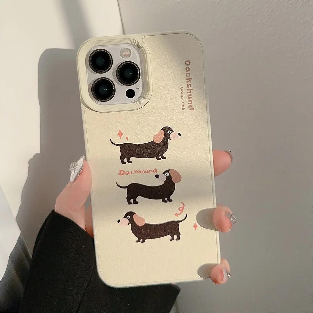 Capa Dachshund Para iPhone - Loux