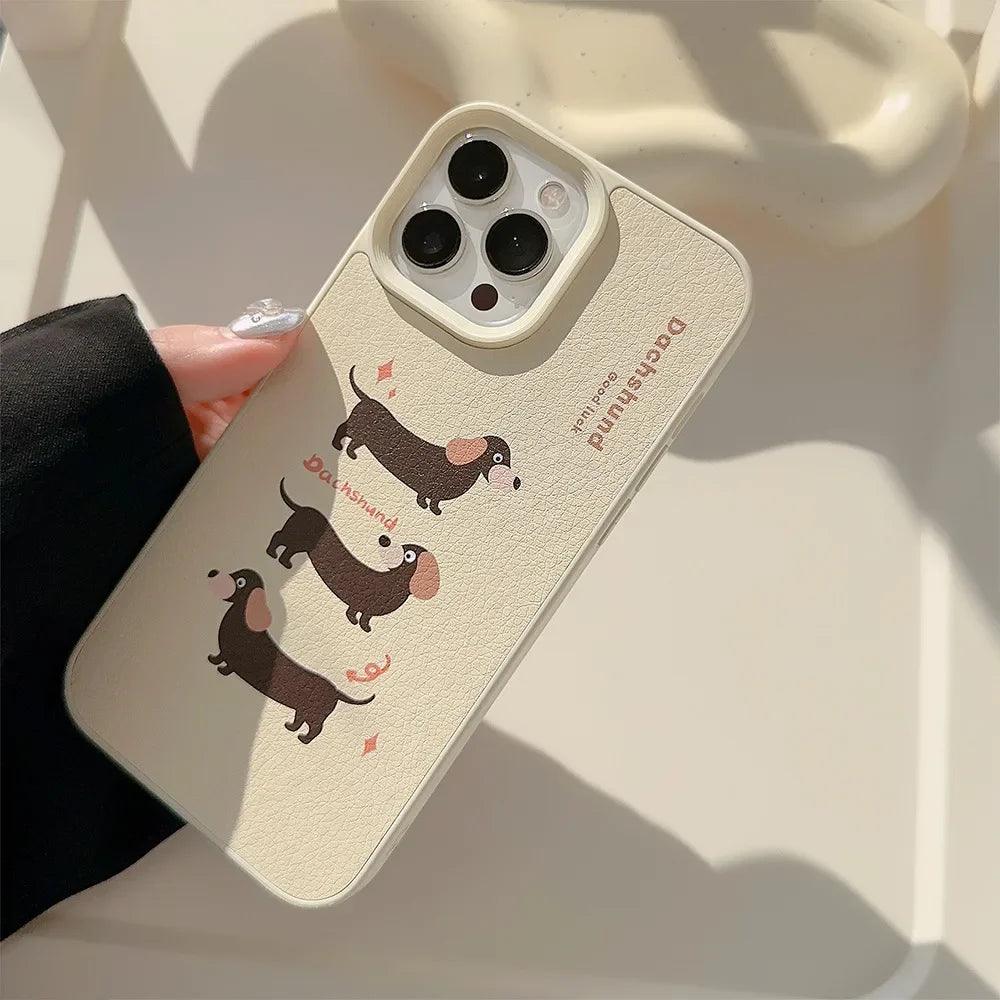 Capa Dachshund Para iPhone - Loux